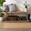 image:imageDII Woven Rugs Collection Ribbed Reversible Cotton 2x3 Stone amp OffWhiteStone  Offwhite