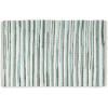 image:imageDII Chindi Home Collection Cotton Handwoven Slim Stripe Area Rag Rug 4x6 AquaAqua