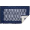 image:imageDII Indoor Braided Cotton Area Rug Handloomed Yarn Dyed Woven Reversible 20x315 Navy DiamondBordered Diamond Navy