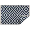 image:imageDII Indoor Braided Cotton Area Rug Handloomed Yarn Dyed Woven Reversible 20x315 Navy DiamondDiamond Navy