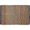 image:imageDII Woven Rugs Collection HandLoomed Jute 2x3 OffWhite StripesFrench Blue Chevron