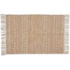 image:imageDII Woven Rugs Collection HandLoomed with Fringe 2x3 Stone TexturedStone Textured