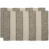 image:imageDII Woven Rugs Collection Recycled Yarn Reversible 2x3 Area Rug Set Mineral Plaid 2 PieceArtichoke Stripe