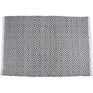 image:imageDII Woven Cotton Throw Rug Area Rugs for Kitchen Bedroom Bathroom or Entry Way Small Rug 2x3 Diamond GrayDiamond Gray