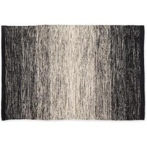image:imageDII Woven Cotton Throw Rug Area Rugs for Kitchen Bedroom Bathroom or Entry Way Small Rug 2x3 Ombre StoneOmbre Black