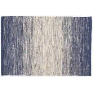 image:imageDII Woven Cotton Throw Rug Area Rugs for Kitchen Bedroom Bathroom or Entry Way Small Rug 2x3 Ombre StoneOmbre French Blue