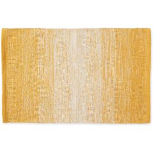 image:imageDII Woven Cotton Throw Rug Area Rugs for Kitchen Bedroom Bathroom or Entry Way Small Rug 2x3 Ombre StoneOmbre Honey Gold