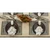 image:imageDII TwoToned Collection Tabletop Placemat Set Sage 6 PieceSage