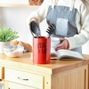 image:imageDII Kitchen Accessories Retro Collection Ceramics Utensil Holder Red