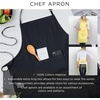 image:imageDII Womens Spring amp Summer Apron Collection Adjustable Two Large Pockets amp Extra Long Ties One Size Fits MostMelon Print